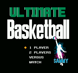Ultimate Basketball screenshot 3 for NES